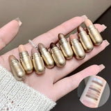 12pcs Eyeshadow Set - Shimmer Multi-color Portable Eyeshadow Stick, Create Atmospheric Eye Makeup