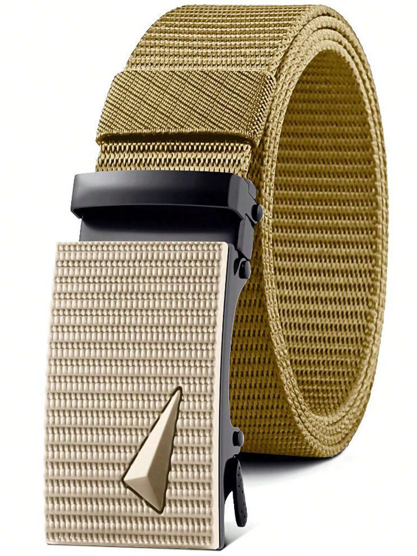 SHEIN 1pc Durable Canvas Belt For Men, Equipped With A Quick