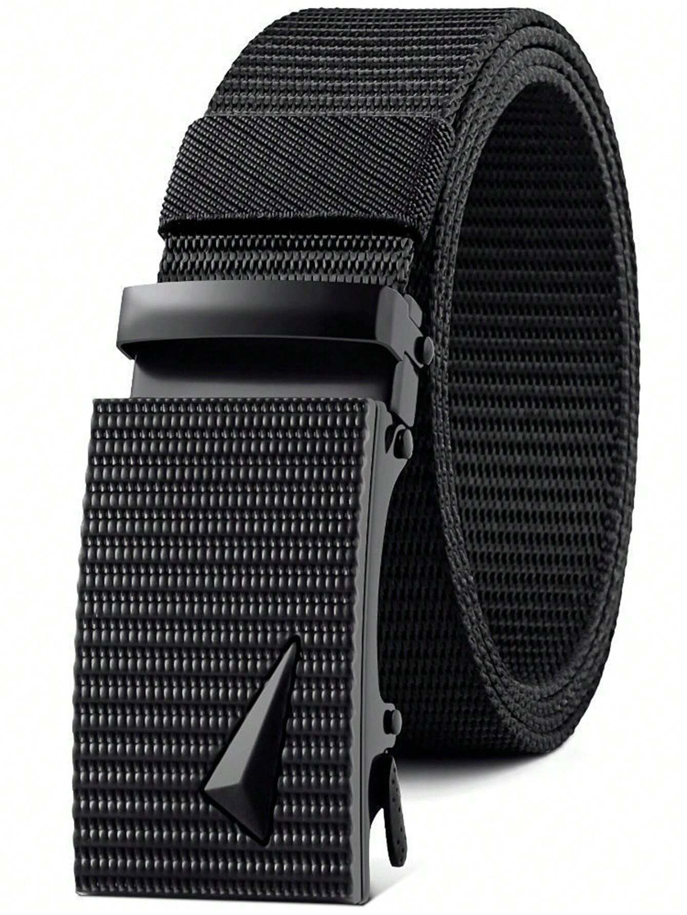 SHEIN 1pc Durable Canvas Belt For Men, Equipped With A Quick