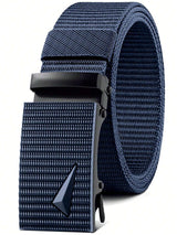 SHEIN 1pc Durable Canvas Belt For Men, Equipped With A Quick