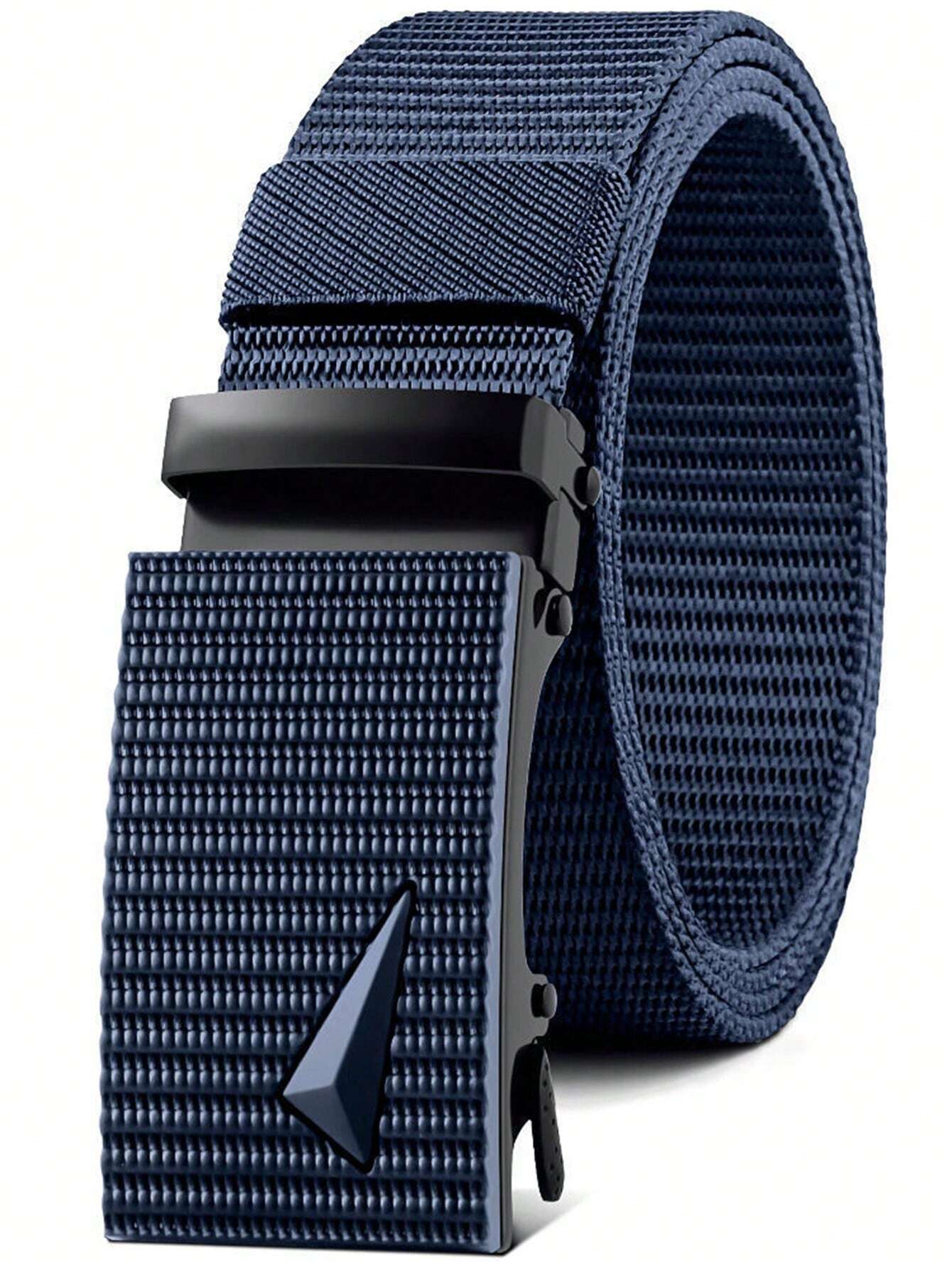 SHEIN 1pc Durable Canvas Belt For Men, Equipped With A Quick