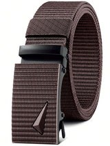 SHEIN 1pc Durable Canvas Belt For Men, Equipped With A Quick