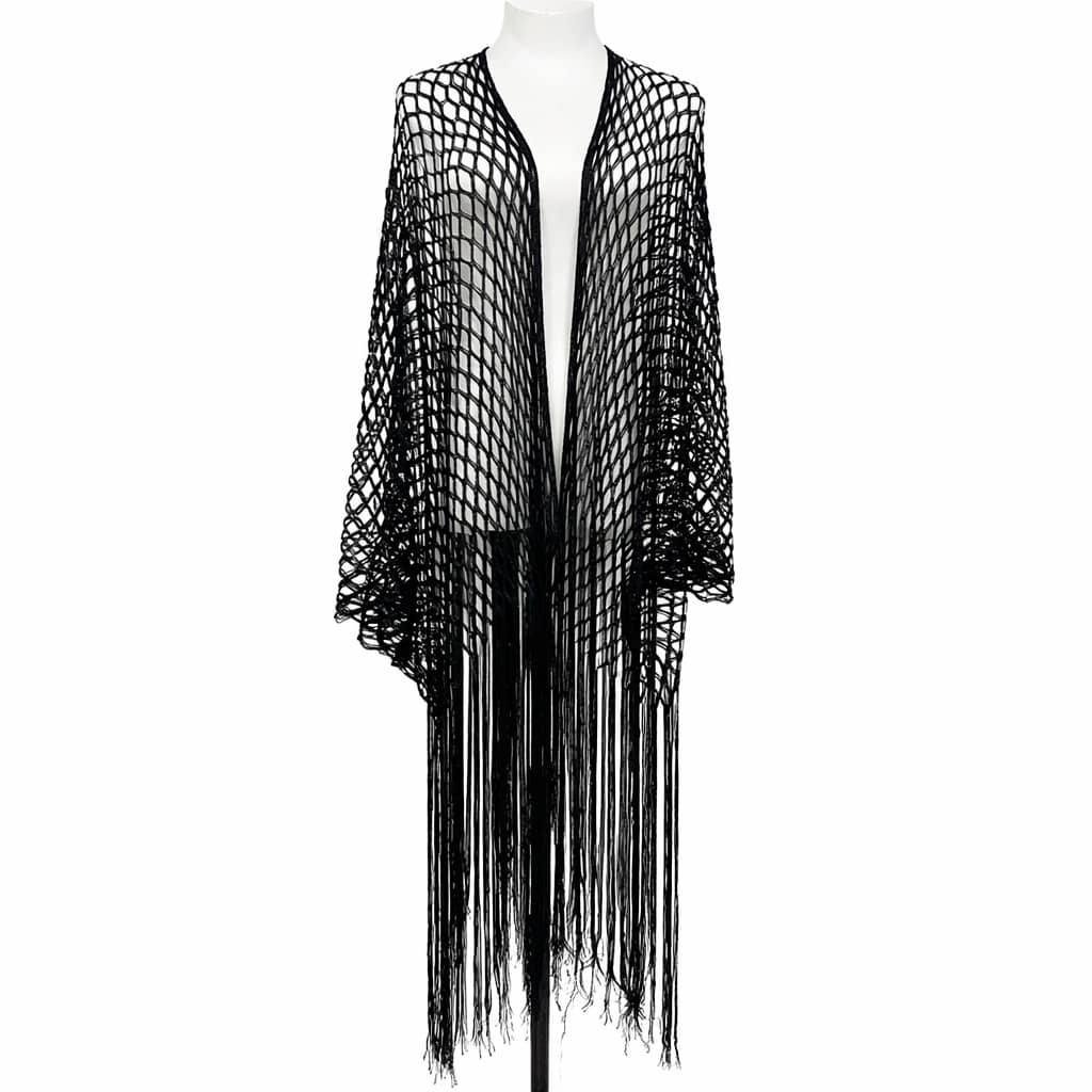 شال شي إن قطعة واحدة أنيق بخيوط ذهبية وفضية جديدة، مناسب للشاطئ