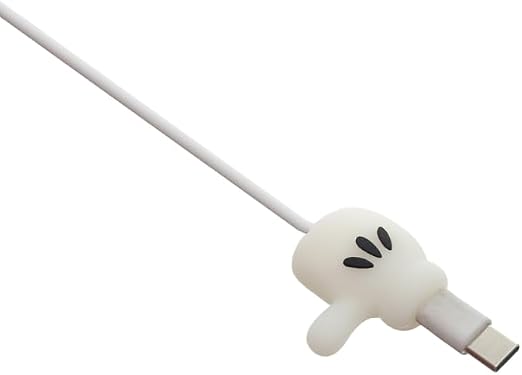 SHEIN 2pcs Thumb Up Design Data Cable Protector