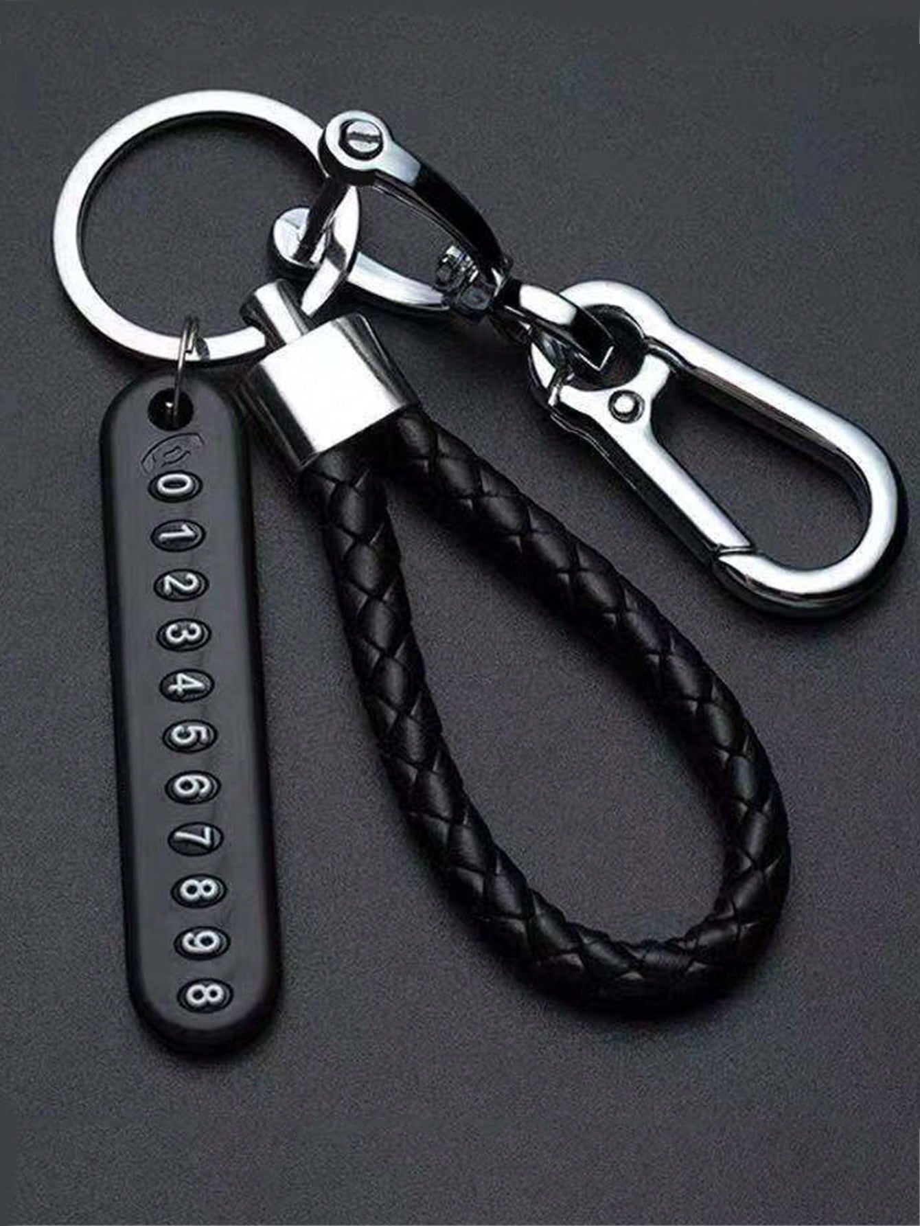 Anti Loss Car Keychain Couple Mini Keychain Pendant Casual