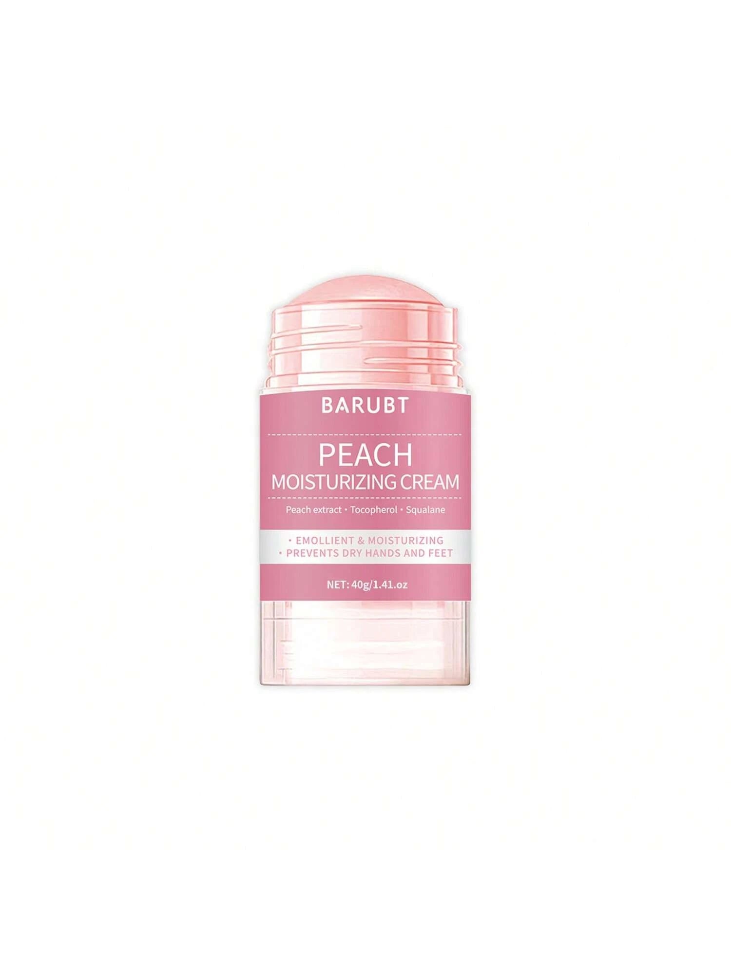 BARUBT 40g Peach Foot Cream, Suitable For Dry & Cracked Feet And Heels