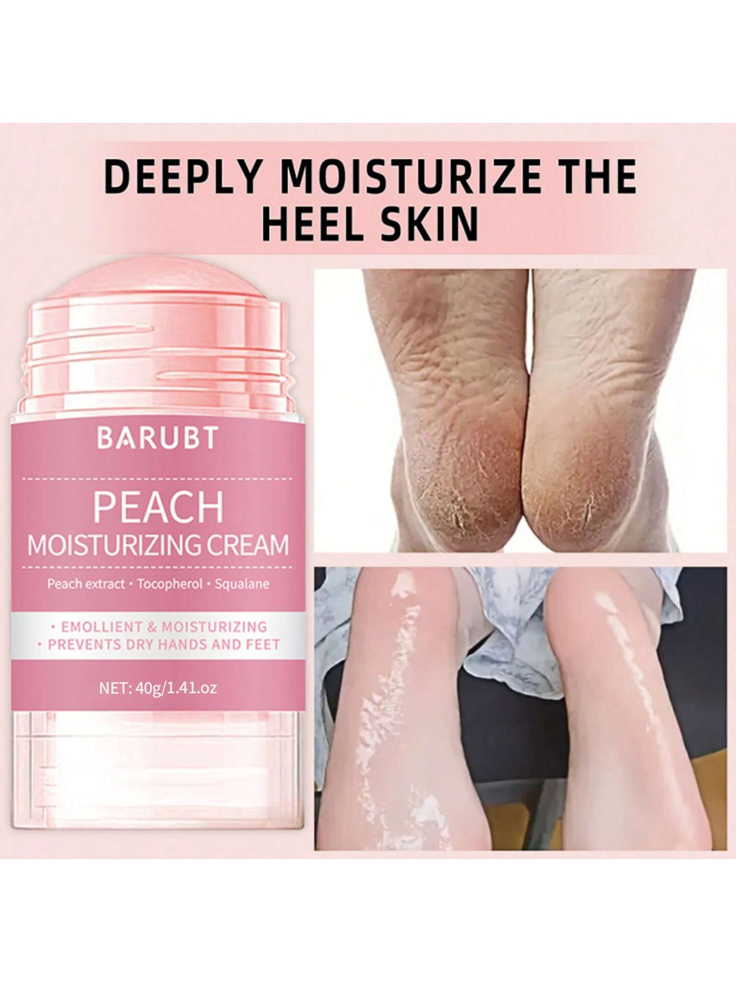 SHEIN BARUBT 40g Peach Foot Cream