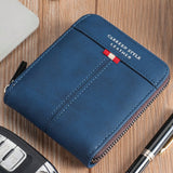 SHEIN 1pc Men's Vintage & Multifunctional Zipper Wallet