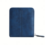 SHEIN 1pc Men's Vintage & Multifunctional Zipper Wallet