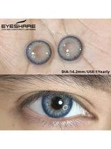 SHEIN EYESHARE 1 Pair/2 Pcs Natural Gray Color Soft & Comfortable High-Quality Disposable