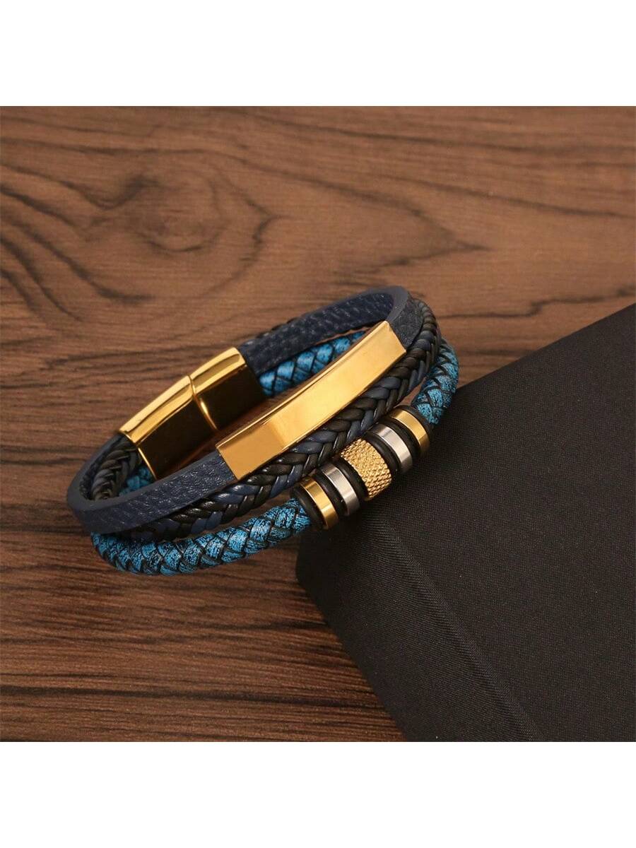SHEIN European And American Fashion Punk Stainless Steel