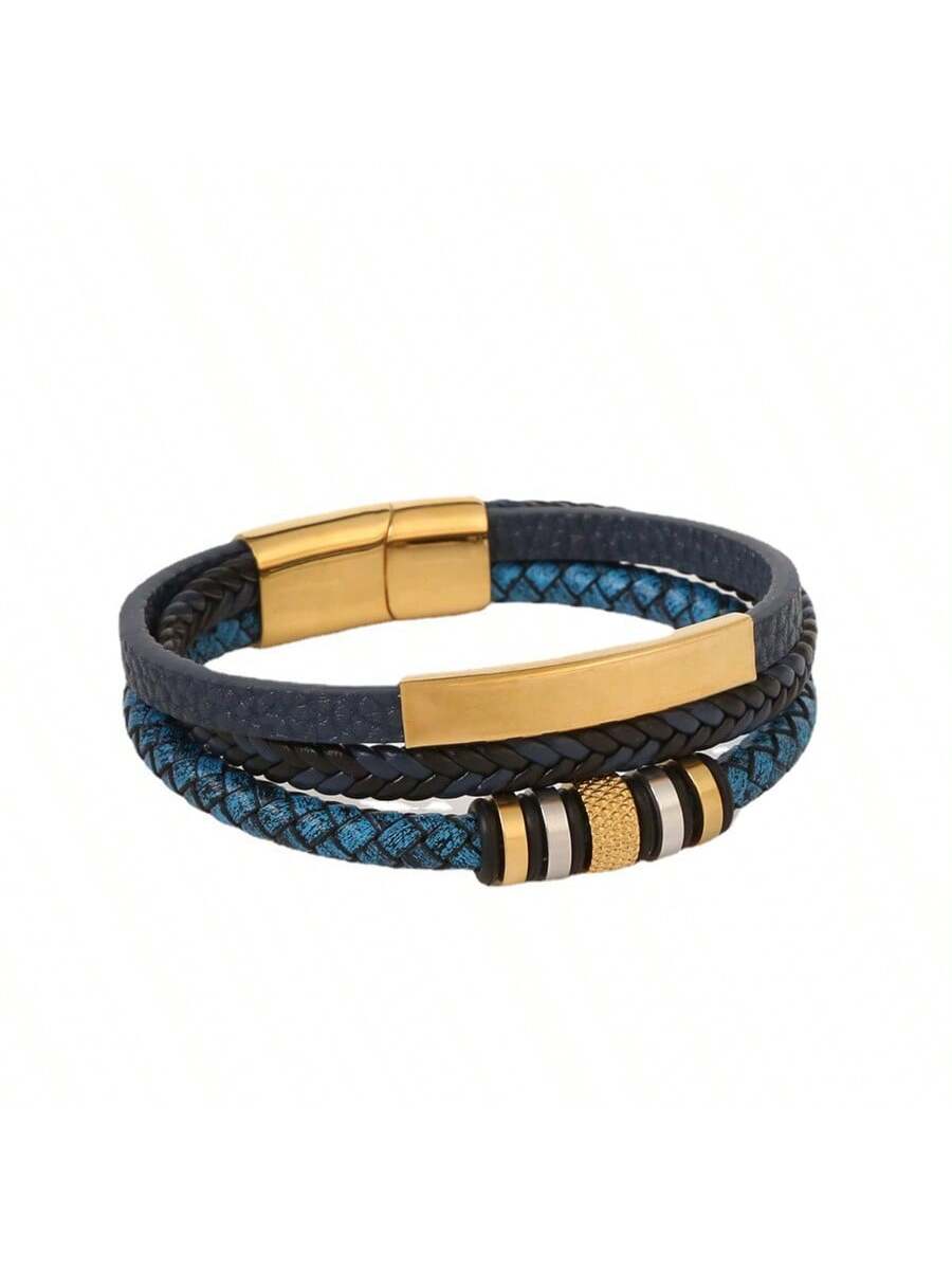 SHEIN European And American Fashion Punk Stainless Steel