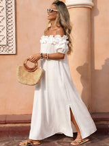 Flora Isola Flora Isola Women's Spring/Summer Vacation Casual Off-Shoulder
