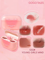 GOGO TALES GOGOTALES Dual-Color Lipstick Inspired By Headphones, Long-Lasting Moisturizing