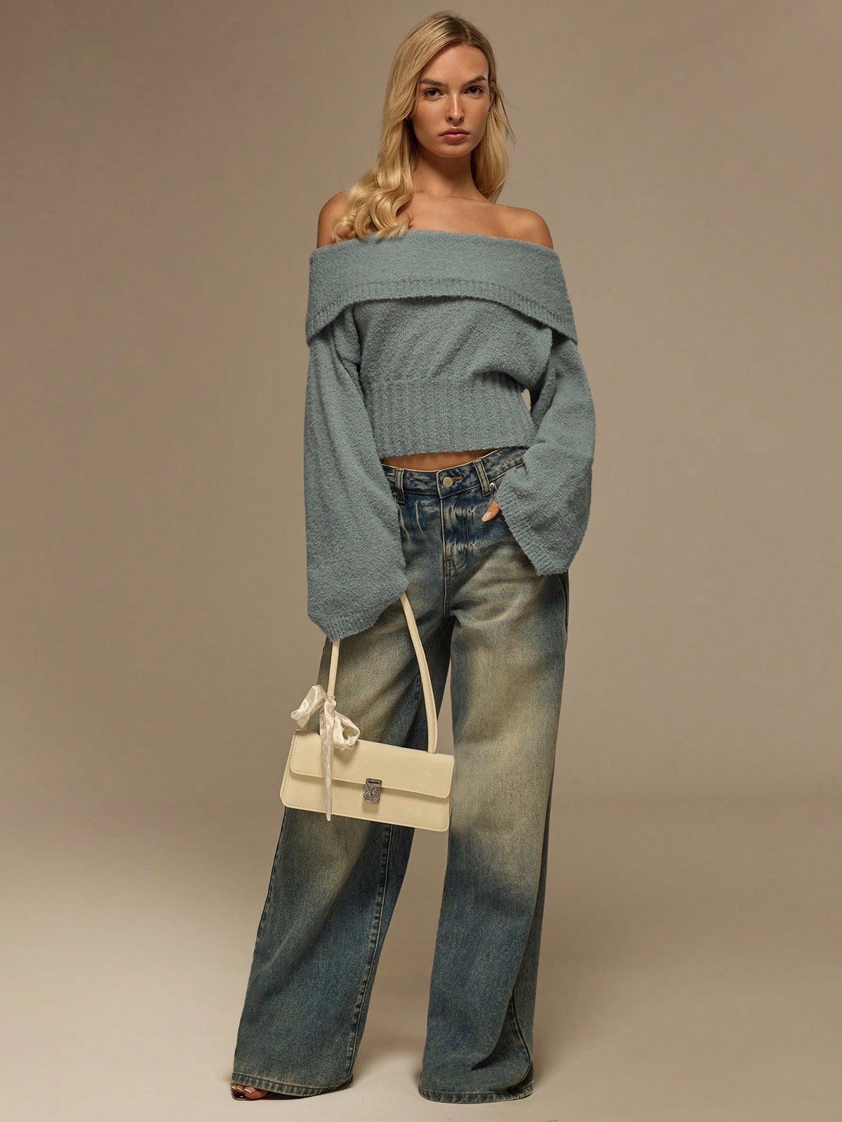 SHEIN Glamine Fashionable Versatile High-Quality Women Sweater