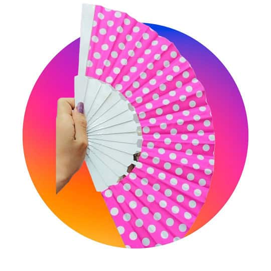 مروحة يدوية
