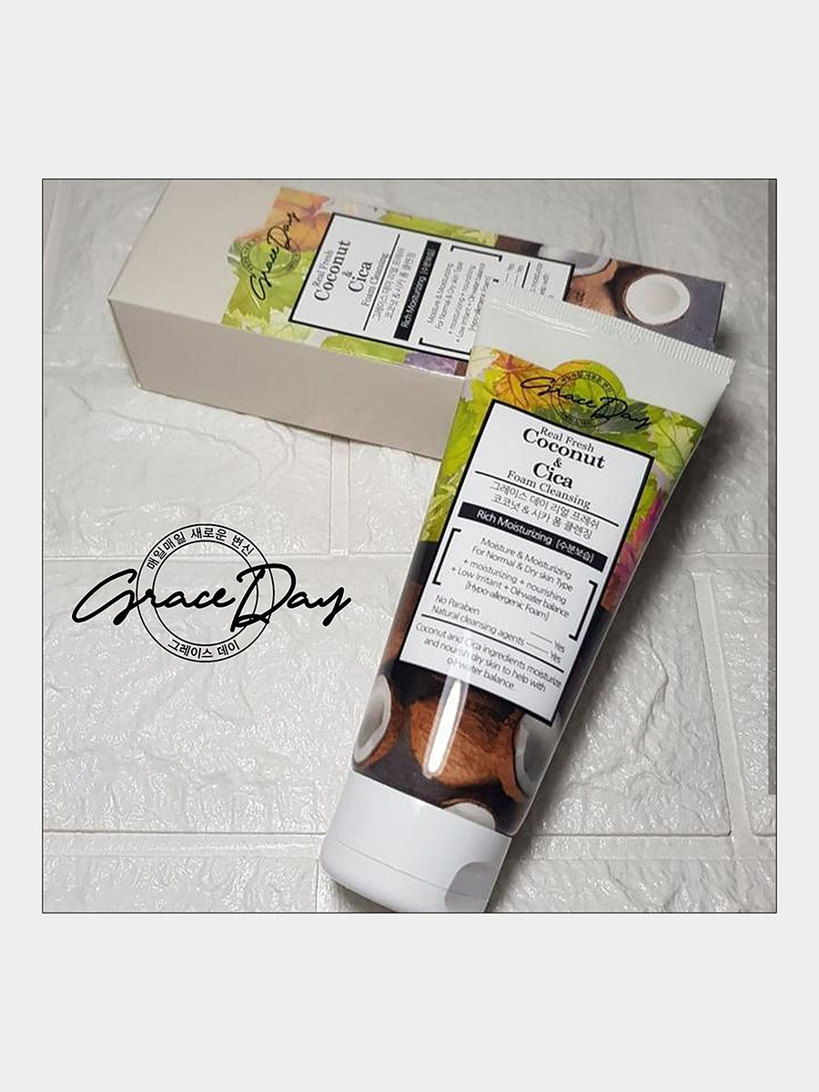 Grace day Real Fresh Coconut & Cica Foam Cleanser