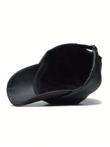 SHEIN Men's PU Polyurethane Baseball Cap Casual
