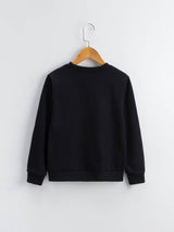 SHEIN Boys Tiger Print Sweatshirt