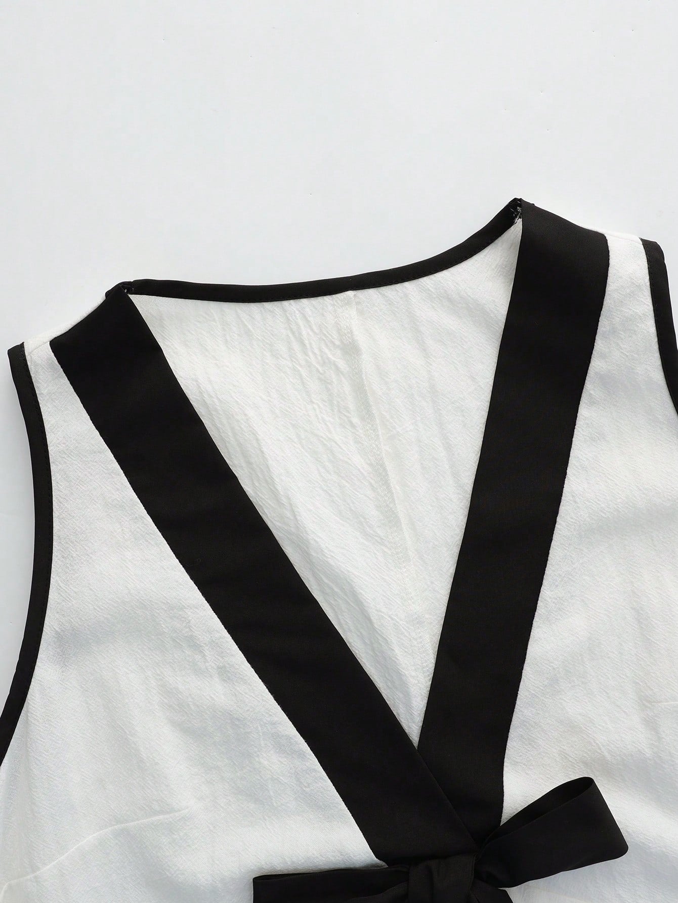 SHEIN Holidaya Women's New Spring/Summer White & Black