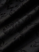 فستان شي إن مود النسائي الأبيض الرومانسي ذو الأكتاف المكشوفة C4A 