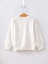 Shein Toddler Boys Butterfly & Floral Sweatshirt