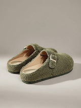 حذاء SHEIN Solecia النسائي البسيط والعملي ذو التصميم المسطح F7 