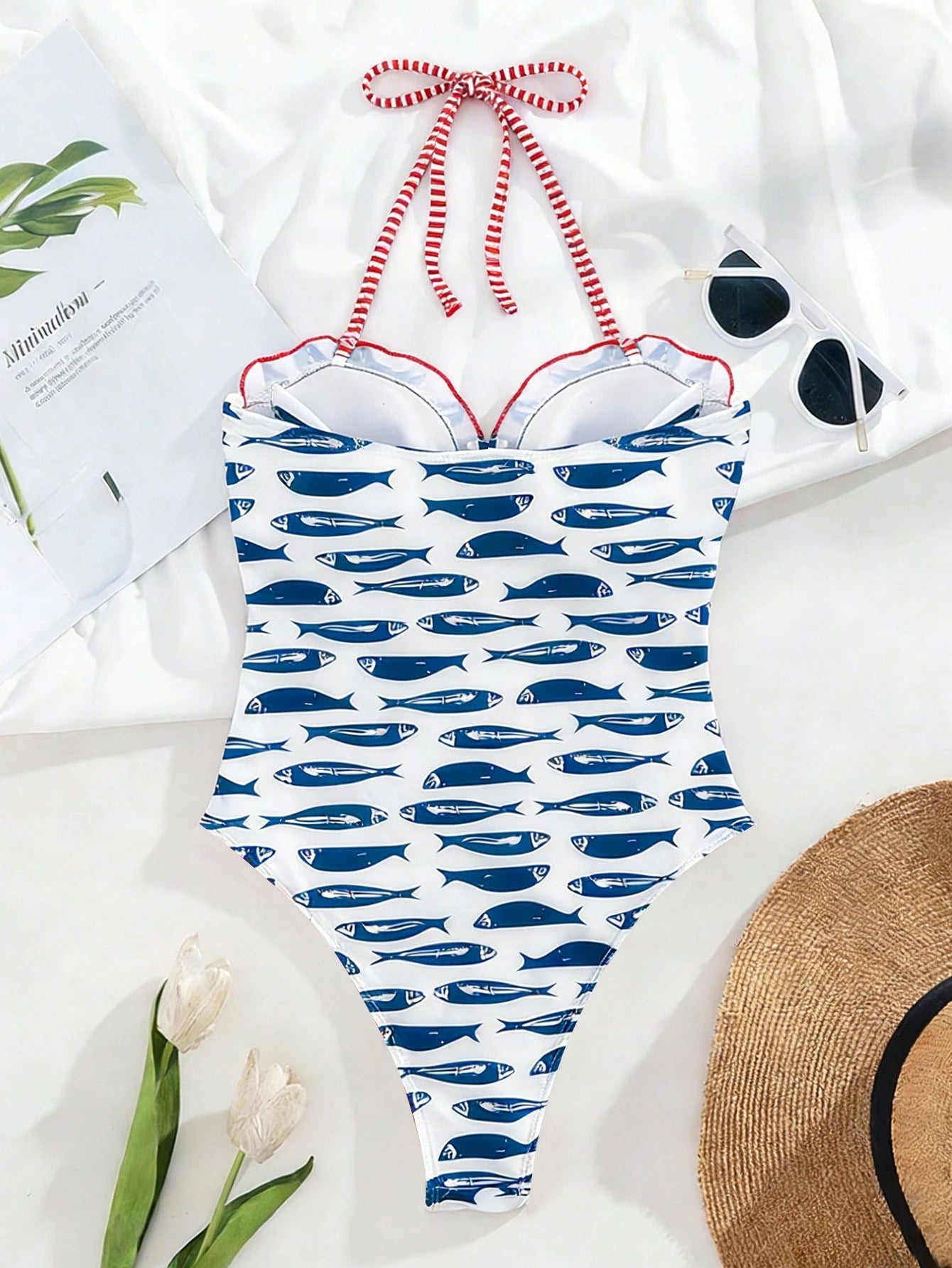 SHEIN Swim Mod أزياء نسائية عصرية وجميلة لملابس الشاطئ