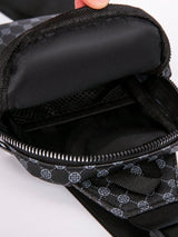 SHEIN TIANDINGYU Classic Fashion Men's Pu Chest Bag Mini Coin Purse Phone