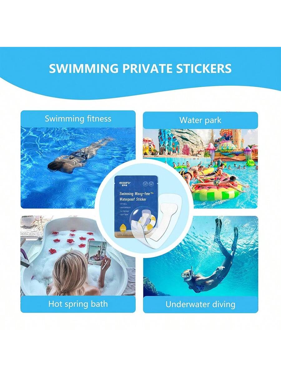 Waterproof Swim Pad For Girls/Women | Swim Intimate Pad | Skin-Friendly Intimate Protection