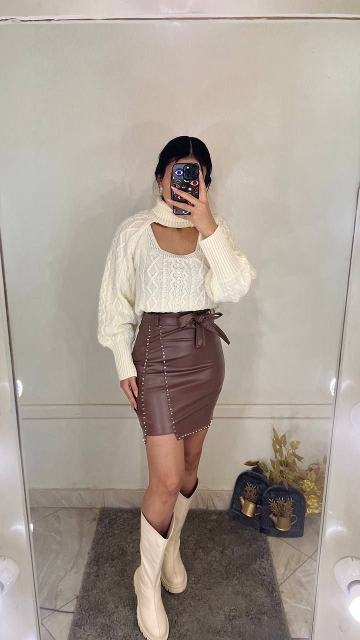 Women’s two piece sweater top