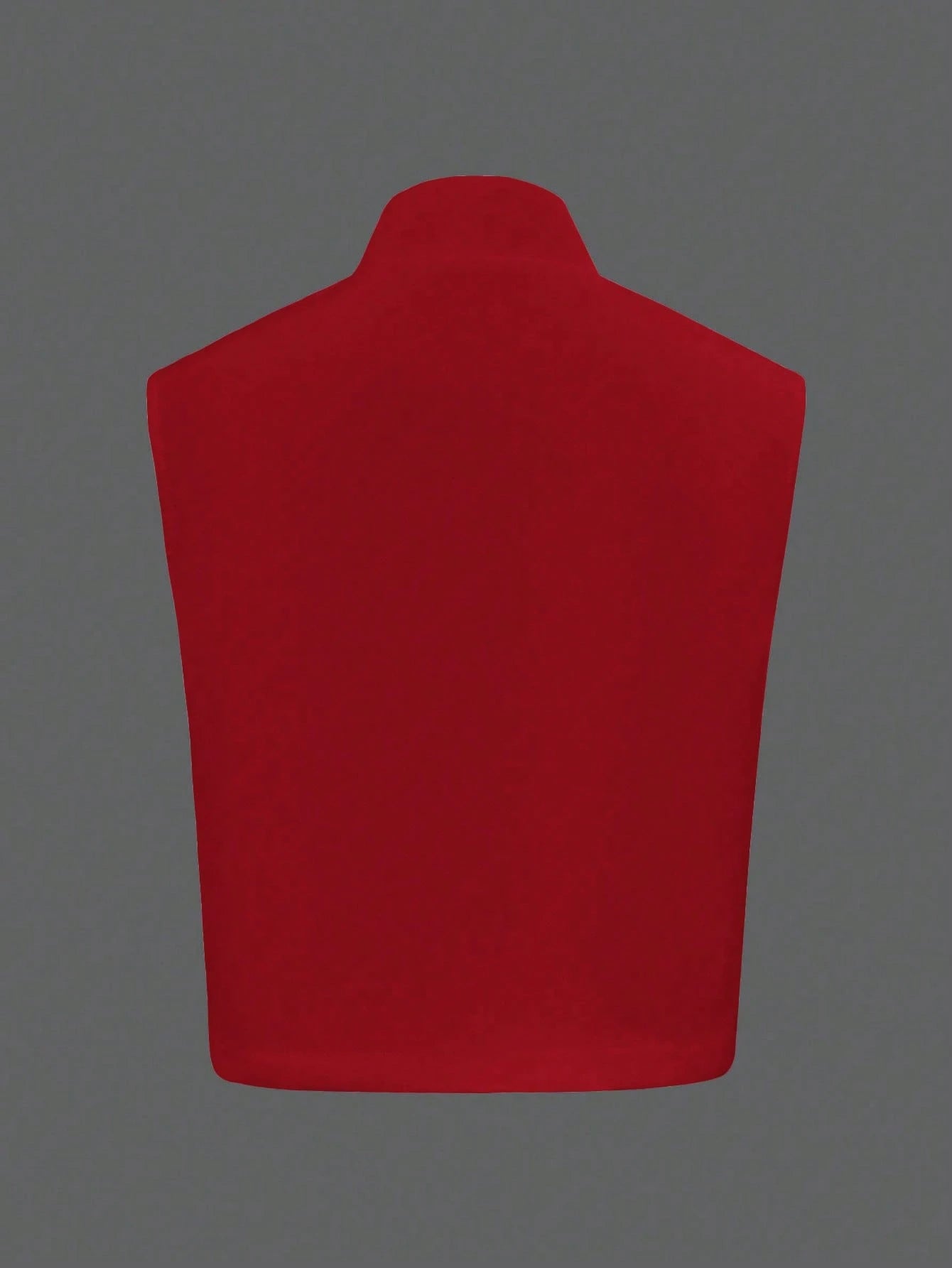 SHEIN Women's Elegant Sleeveless Solid Color Woven Fabric Tank Top, Summer Casual Red
