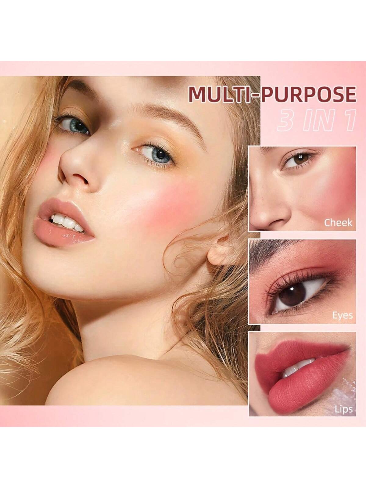 SHEIN beauty glazed Liquid Blush, Matte Finish, Long-Lasting Hydrating Makeup  105