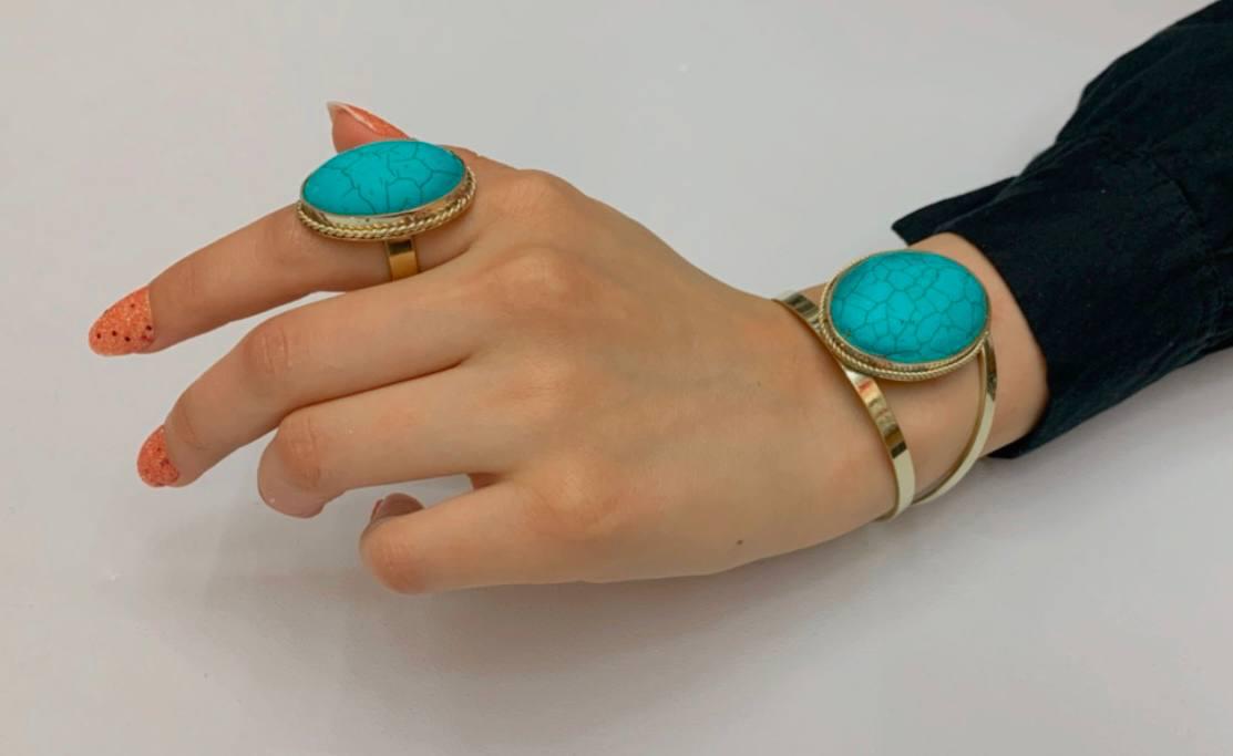 copper ( Bracelet & Ring ) ACC1 - PINK SHOP EG