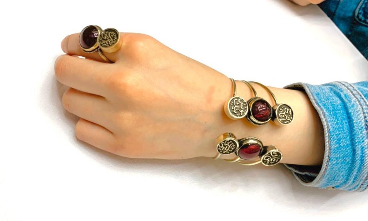 Copper (Bracelet & Ring) ACC1 - PINK SHOP EG