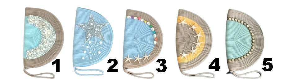 Half moon clutch I2 - PINK SHOP EG