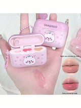 SHEIN Earphone-Shaped Lip Balm - Moisturizing And Nourishing, Smooth Lip Lines