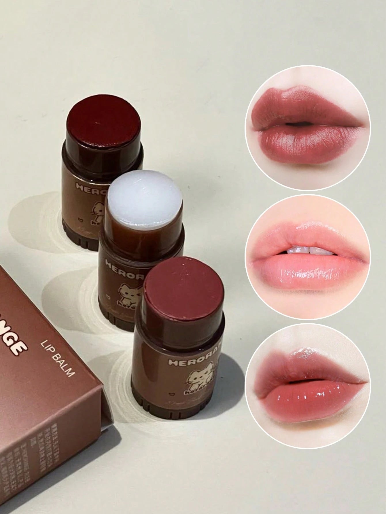 SHEIN Herorange Sweet & Nourishing Mini Lip Balm Set