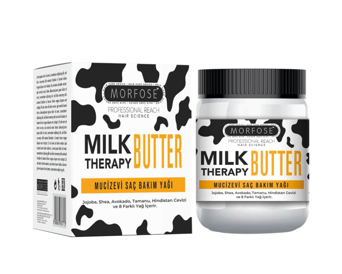 Morfose Milk Therapy Butter Miraculous Hair Care Oil ممنوع الفتح H3 - PINK SHOP EG