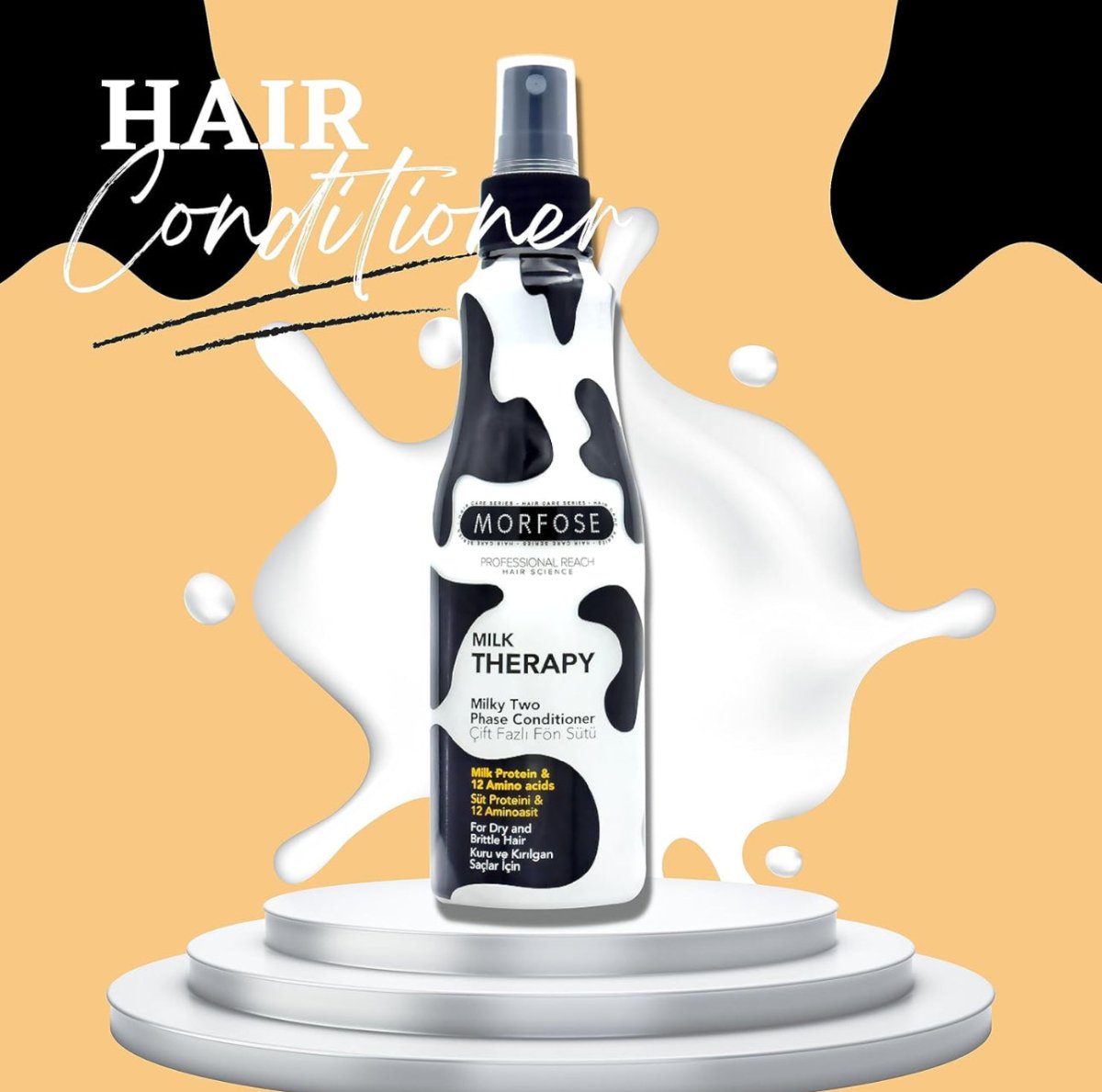 Morfose Milk Therapy Two Phase Conditioner ممنوع الفتح H3 - PINK SHOP EG