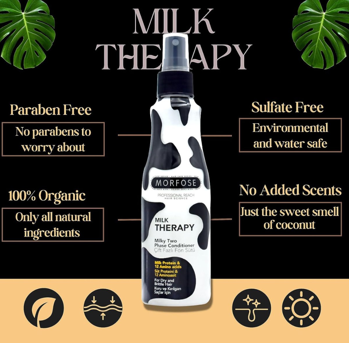 Morfose Milk Therapy Two Phase Conditioner ممنوع الفتح H3 - PINK SHOP EG