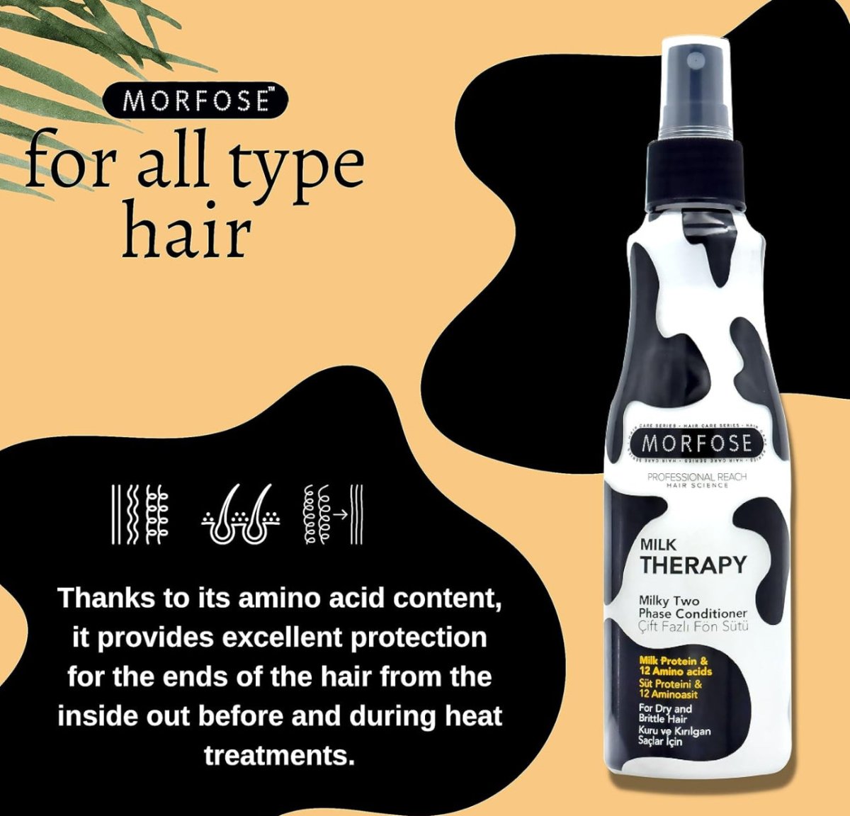 Morfose Milk Therapy Two Phase Conditioner ممنوع الفتح H3 - PINK SHOP EG