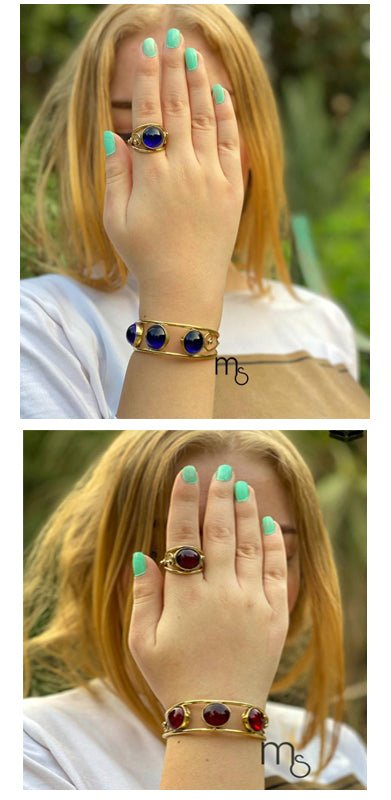 Pure copper ( Bracelet & Ring ) ACC1 - PINK SHOP EG