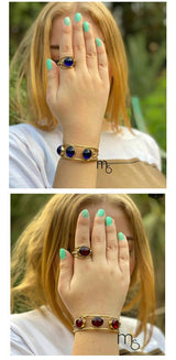 Pure copper ( Bracelet & Ring ) ACC1 - PINK SHOP EG