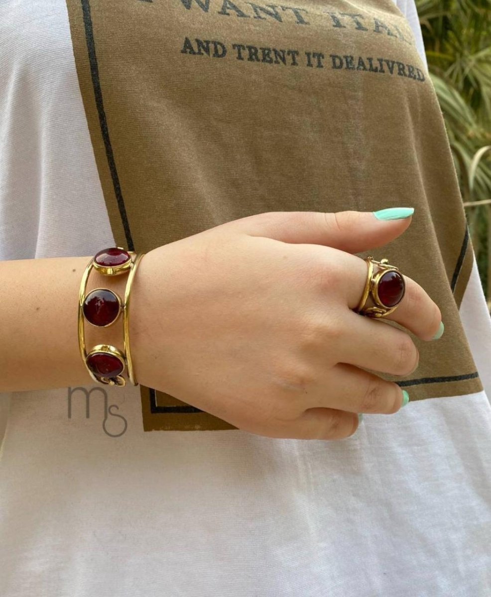 Pure copper ( Bracelet & Ring ) ACC1 - PINK SHOP EG