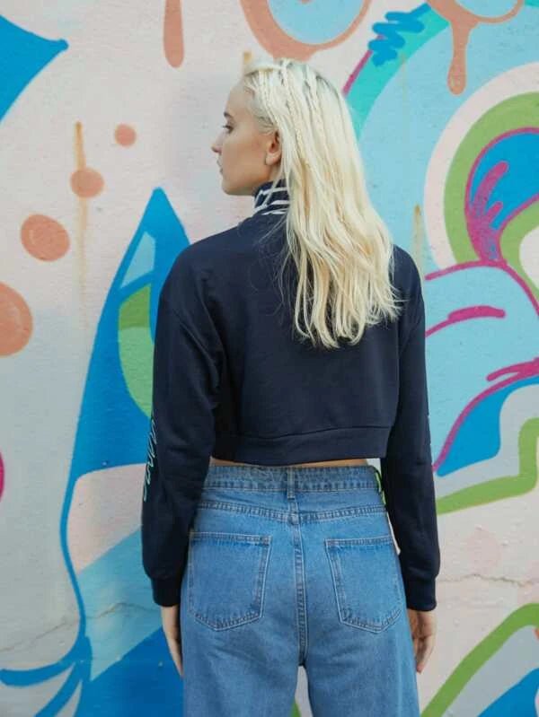 ROMWE X Alterfanart Street Life 2 In 1 Letter Skull Graphic A3A - PINK SHOP EG