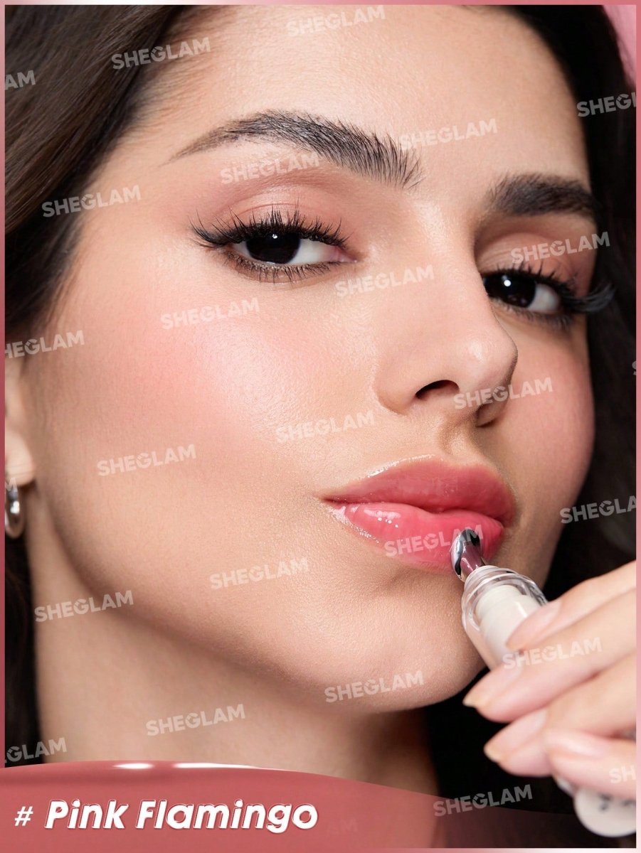 SHEGLAM Booster Shine Plumping Lip Gloss - Pink Flamingo Lip Combo - PINK SHOP EG