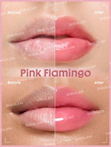 SHEGLAM Booster Shine Plumping Lip Gloss - Pink Flamingo Lip Combo - PINK SHOP EG