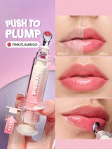 SHEGLAM Booster Shine Plumping Lip Gloss - Pink Flamingo Lip Combo - PINK SHOP EG
