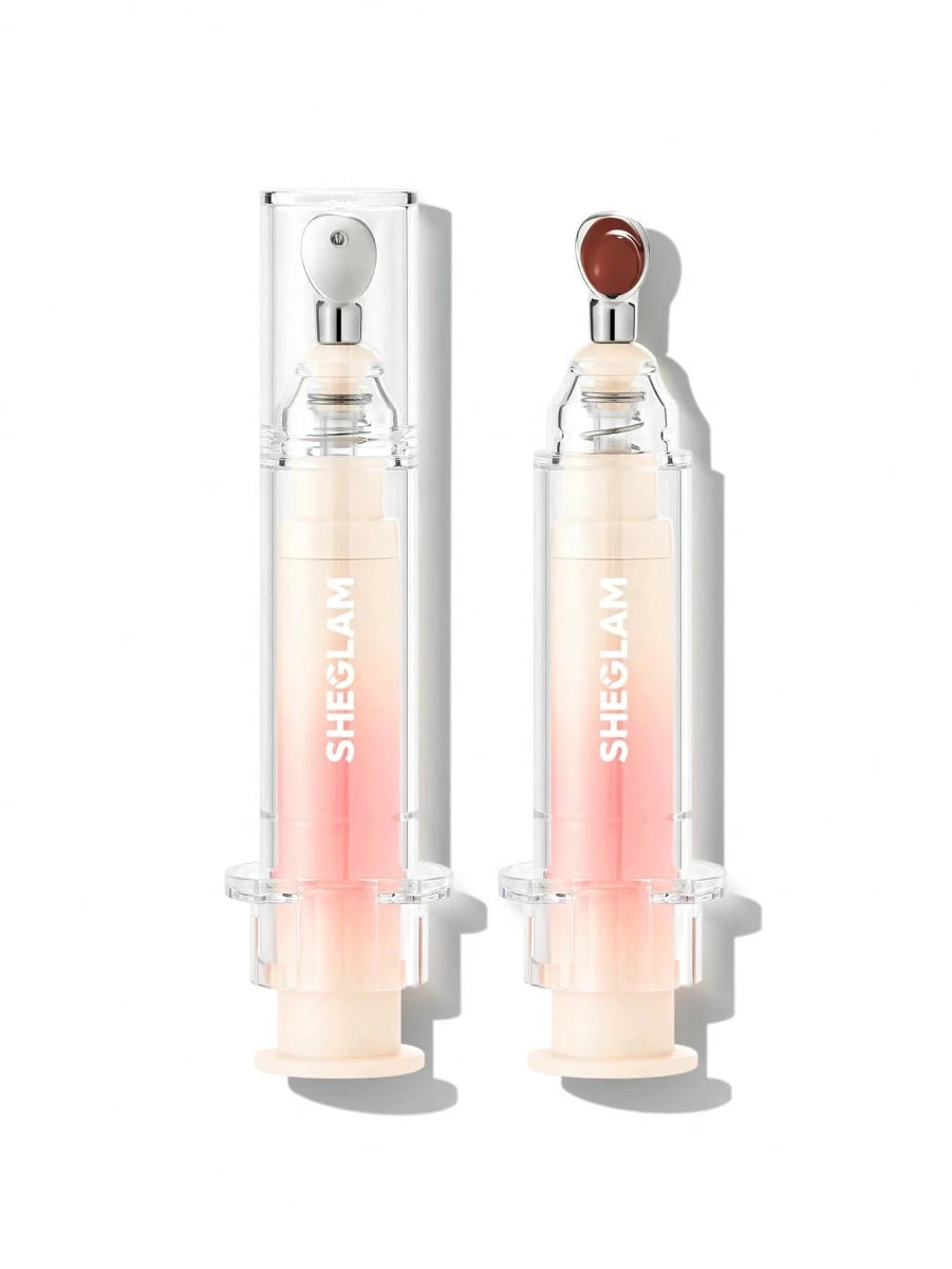 SHEGLAM Booster Shine Plumping Lip Gloss - Speia Kiss Lip Combo - PINK SHOP EG